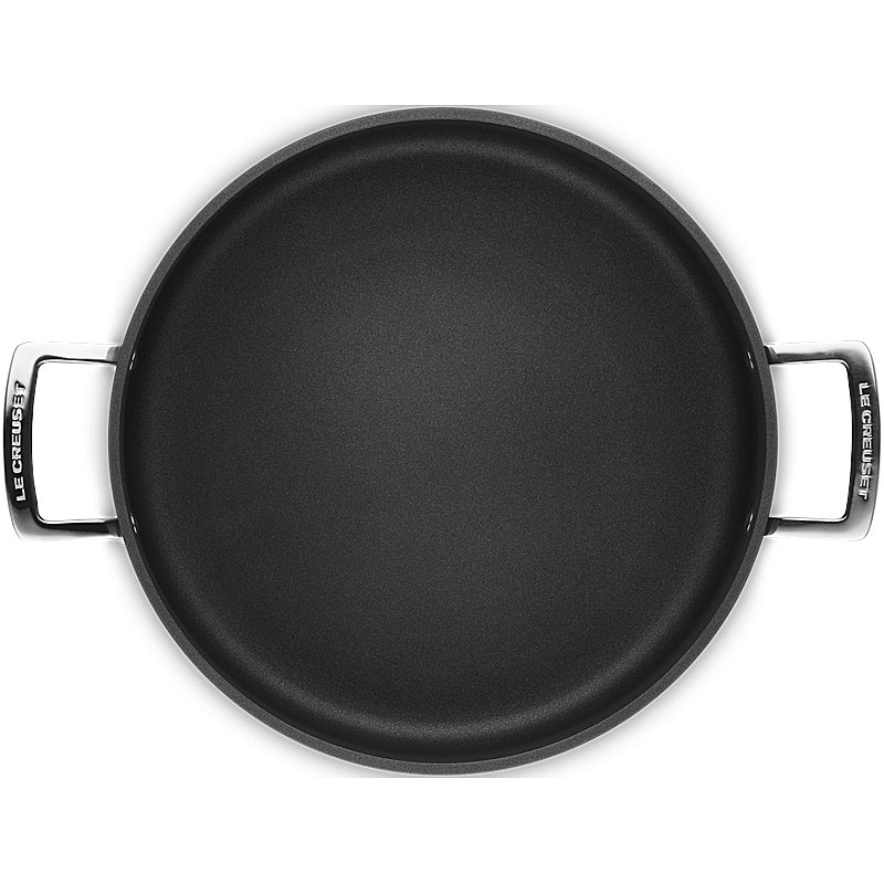 Le Creuset Aluminium-Schmorpfanne mit Glasdeckel 30 cm