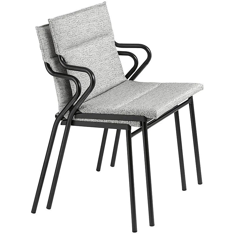 Lafuma chair Ancone granite (grey) cover Sunbrella/Toundra LFM5035-9540