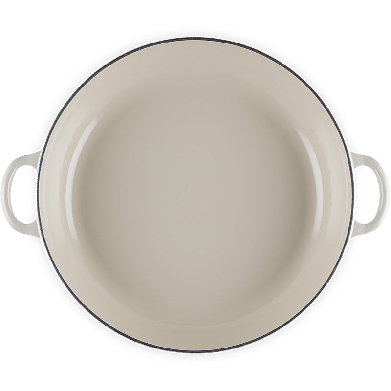 Le Creuset Gourmet-Profitopf Tradition 30 mit Phenolknopf Creme