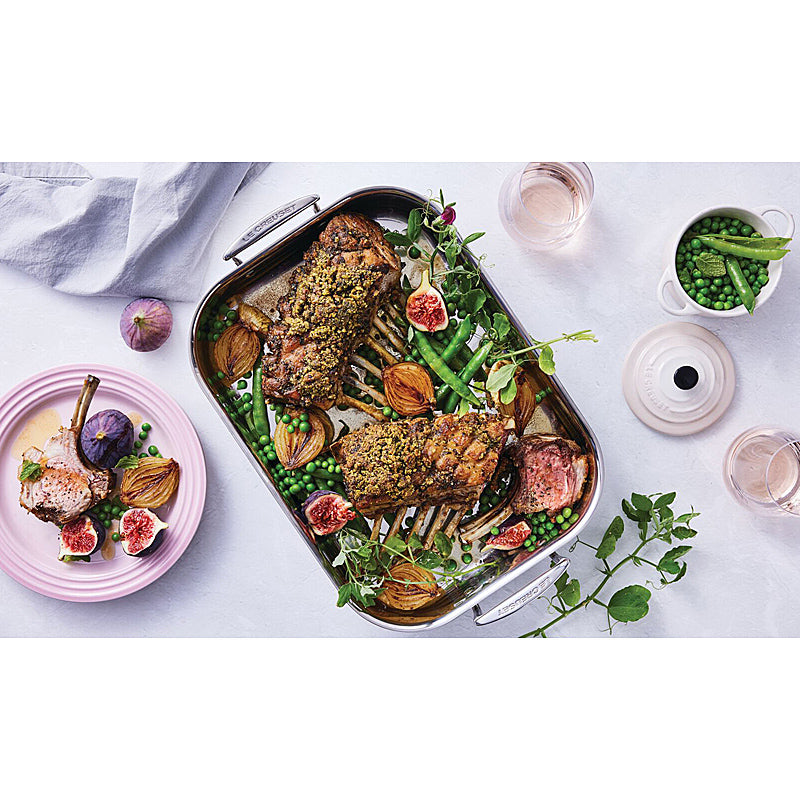 Le Creuset 3-ply Bratreine 35 cm Mehrschichtmaterial