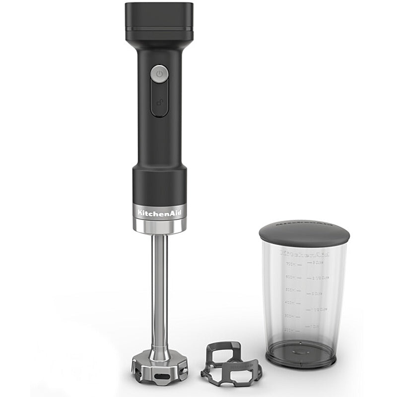 Kitchenaid Go Cordless Stabmixer mit Akku 5KHBRV71BM Matt Schwarz