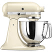 KitchenAid 5KSM125EAC Artisan Küchenmaschine Creme – 4,8L Edelstahlschüssel, leistungsstark