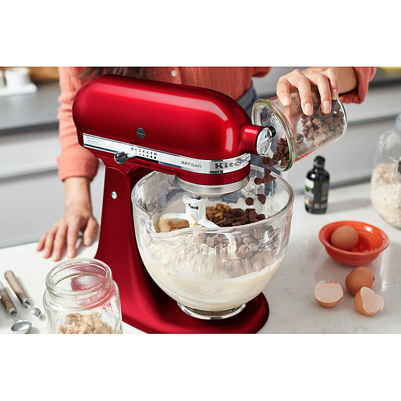 KitchenAid Artisan 5KSM175PSECA Küchenmaschine 4,8L in Liebesapfelrot mit Zubehör
