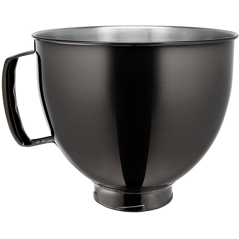 KitchenAid 5KSM5SSBRB Metallschüssel 4,8L Radiant Black für Artisan