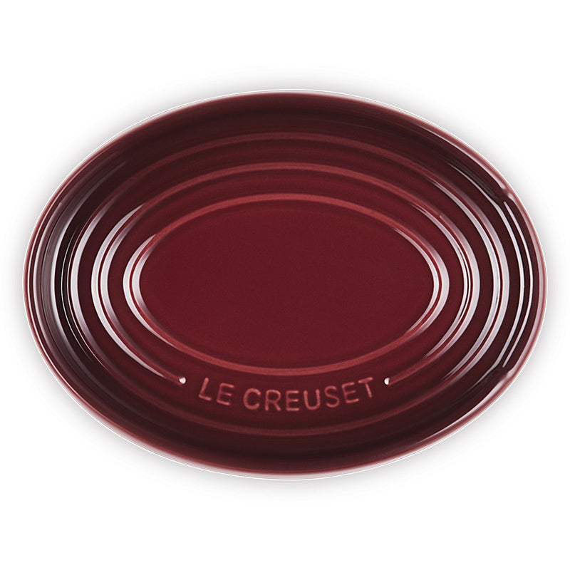 Le Creuset oval spoon rest Garnet 
