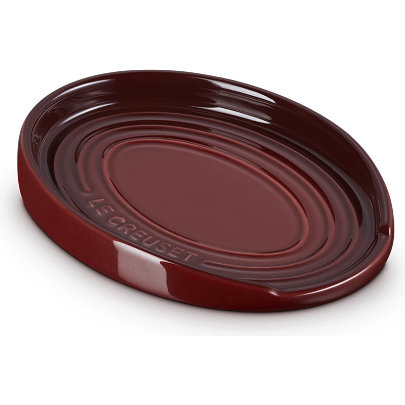 Le Creuset oval spoon rest Garnet 