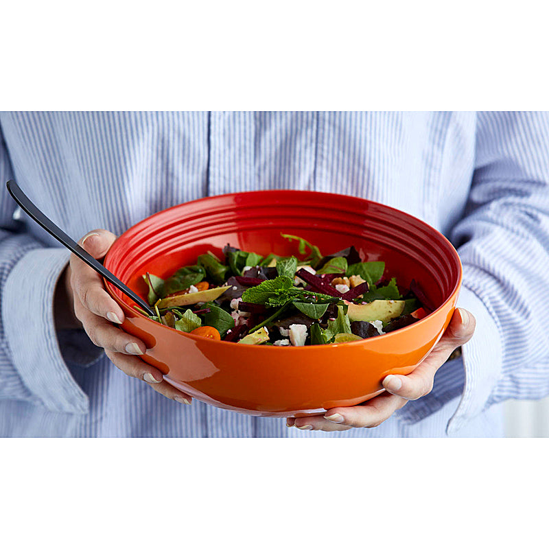 Le Creuset Salatschüssel 24 cm Ofenrot