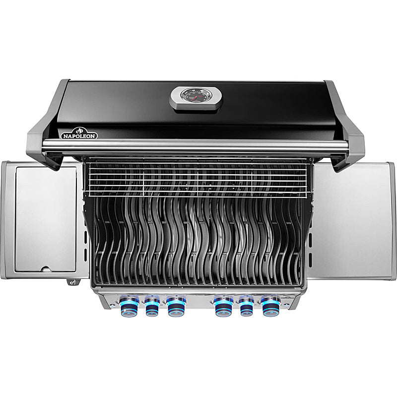 Napoleon Rogue PRO-S 525 Gas Grill with Cast Iron Grates, Black