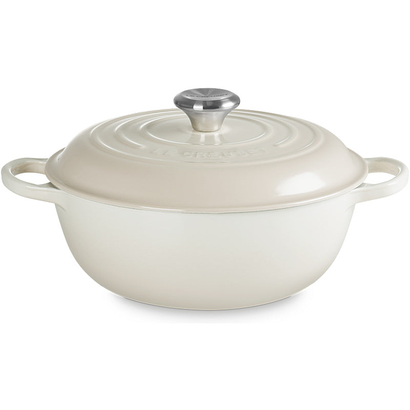 Le Creuset Signature Round Casserole 22 cm Meringue