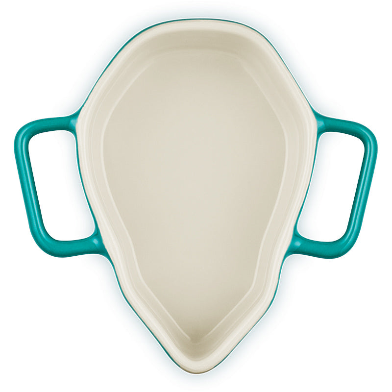 Le Creuset Balok Mini-Cocotte 300ml Pearlized Bleu Riviera aus Steinzeug