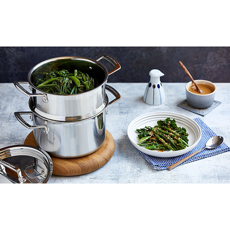Le Creuset NEW 3-PLY STEW PAN 20 CM 