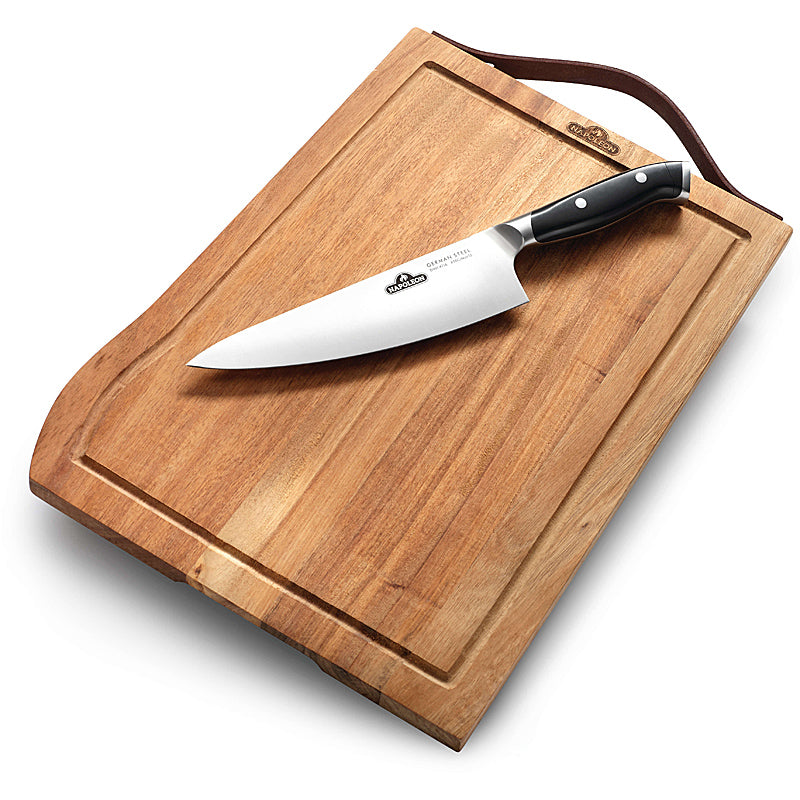 Napoleon President Edition Schneidebrett inkl. PRO Chef Messer