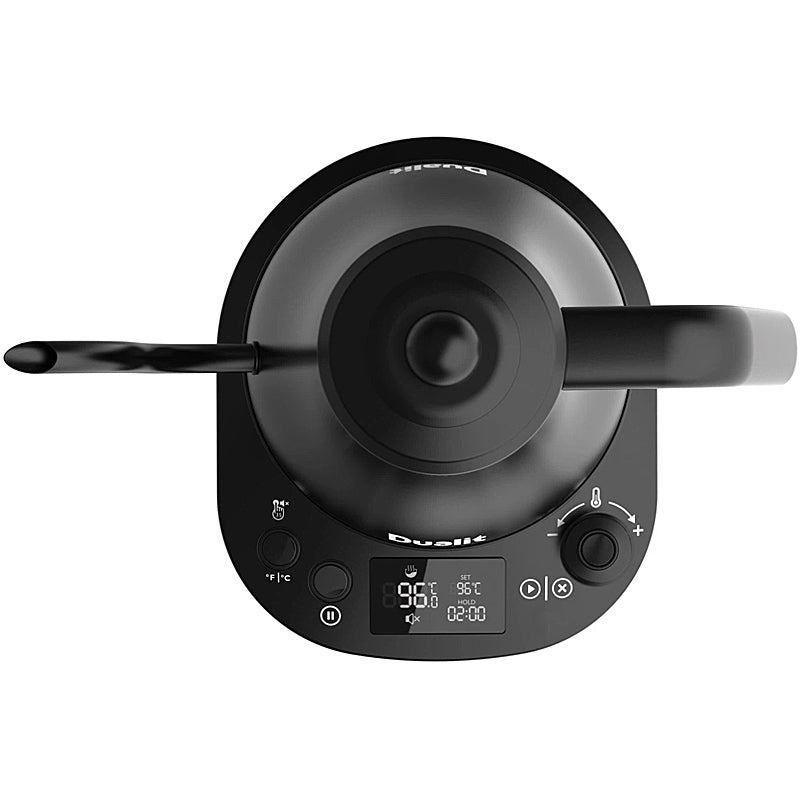 Dualit Pour over Wasserkocher Edelstahl/Schwarz