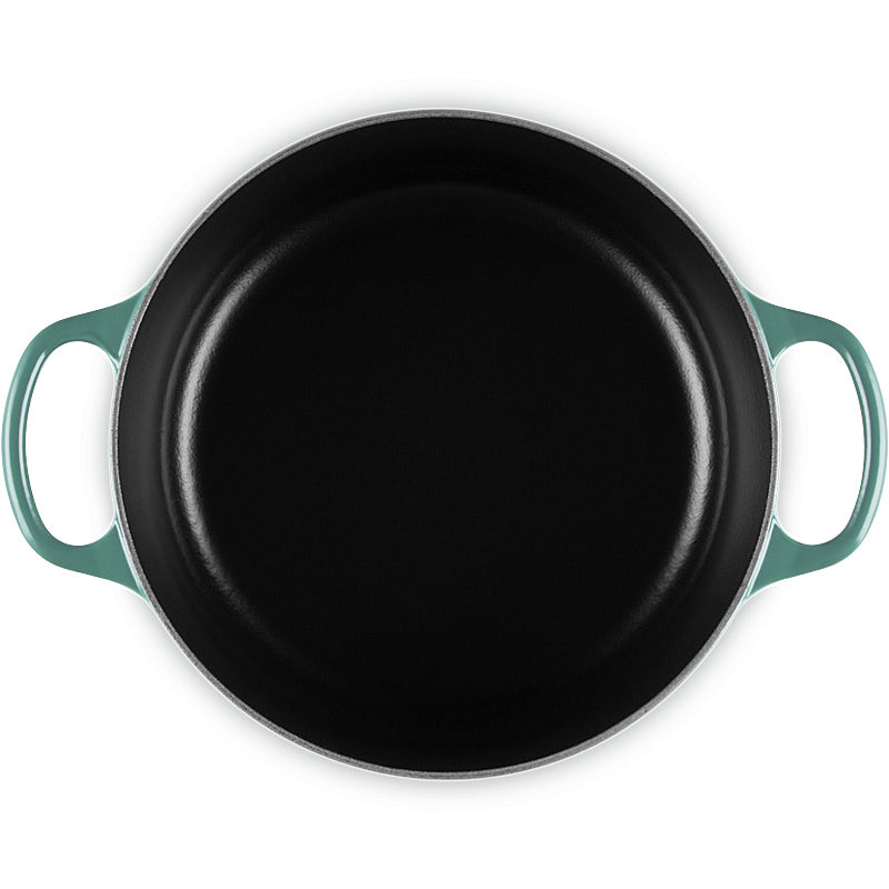Le Creuset Wicked Collection - runder Bräter Elphaba aus Gusseisen, 24 cm / 4,2 l