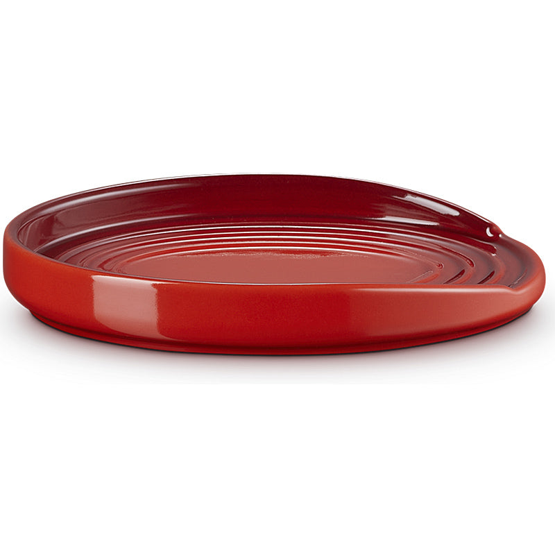 le Creuset Löffelablage oval Kirschrot