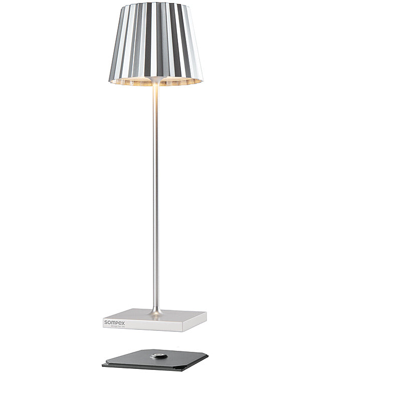 Sompex TROLL 2.0 Akku-Tischleuchte Silber