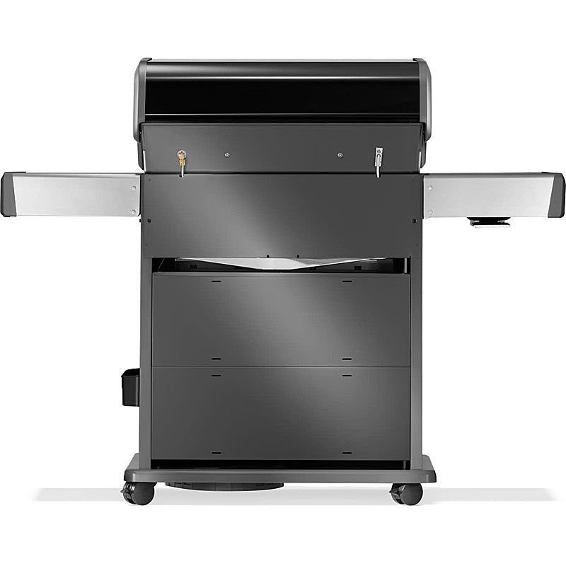 Napoleon Rogue PRO-S 525 Gas Grill with Cast Iron Grates, Black