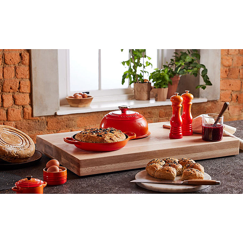 Le Creuset Brot Bräter 24 cm Kirschrot