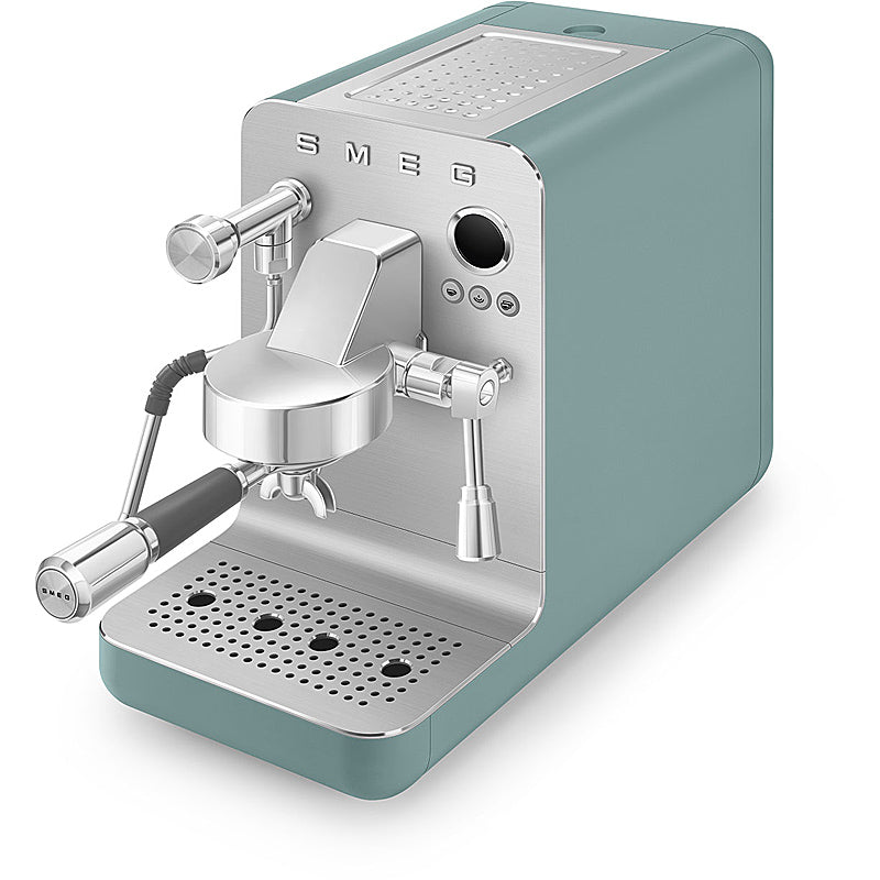 SMEG EMC02EGMEU kompakte Siebträgermaschine Emerald Green