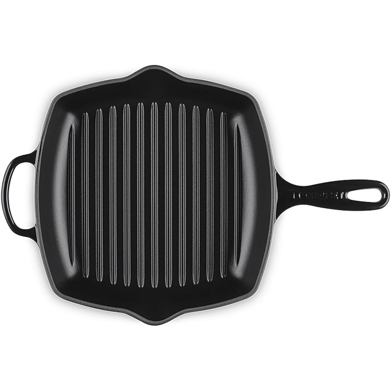 Le Creuset Grillpfanne quadratisch Signature 26cm Schwarz