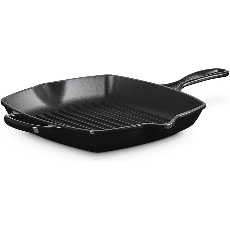 Le Creuset Grillpfanne quadratisch Signature 26cm Schwarz