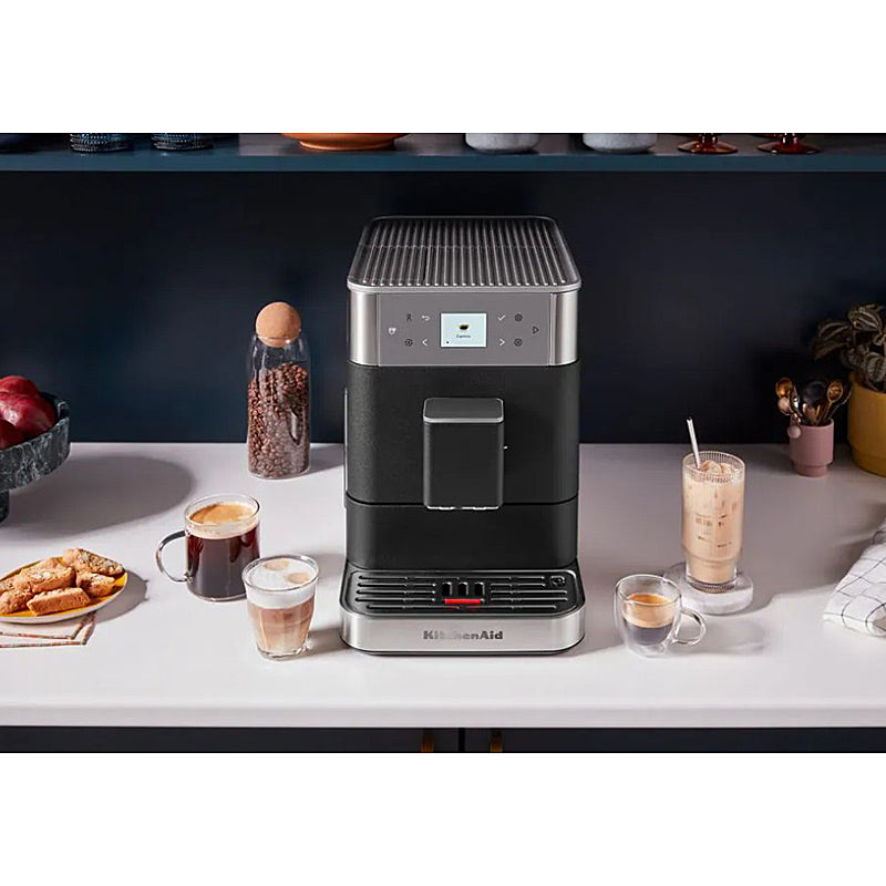 Kitchenaid 5KES8556EBK Kaffeevollautomat Gusseisen schwarz