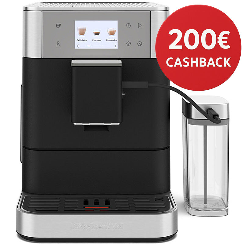 Kitchenaid 5KES8557EBK Kaffeevollautomat Farbe: Gusseisen Schwarz