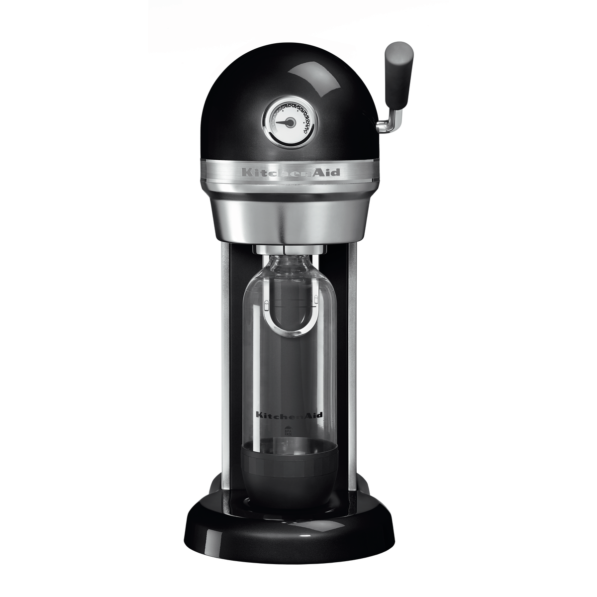 KitchenAid Artisan Trinkwassersprudler 5KSS1121OB in Onyx Schwarz, Frontansicht