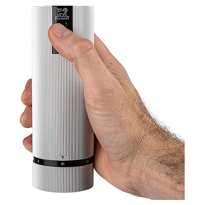 Peugeot LINE Salzmühle elektrisch u'Select Z Aluminium 15 cm