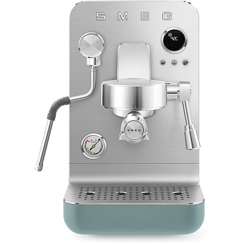 SMEG EMC02EGMEU kompakte Siebträgermaschine Emerald Green