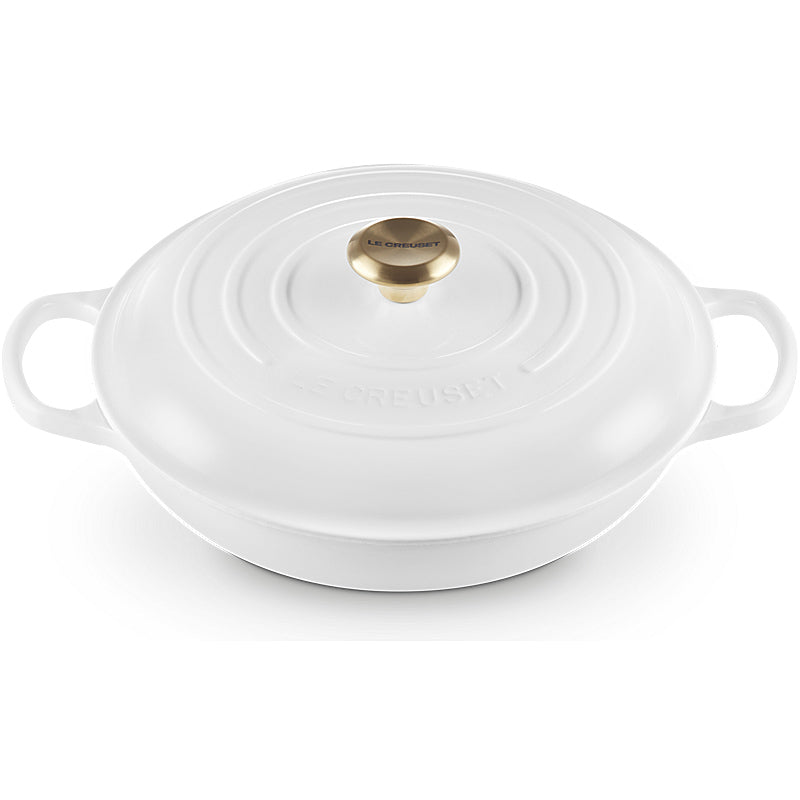 Le Creuset Gourmet professional pot Signature 30 cm White 