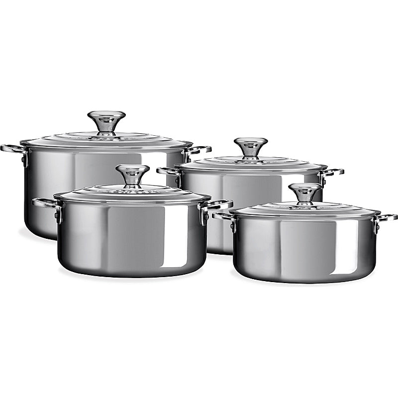 Le Creuset 3-ply PLUS 4 teiliges Topfset