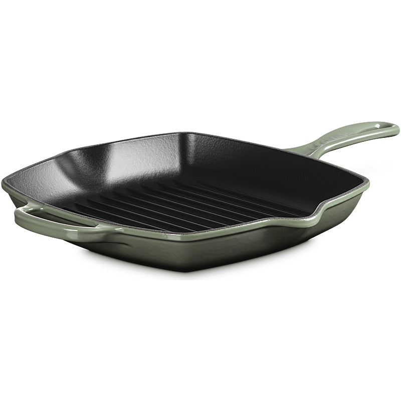 Le Creuset Grillpfanne quadratisch Signature 26 cm Thyme