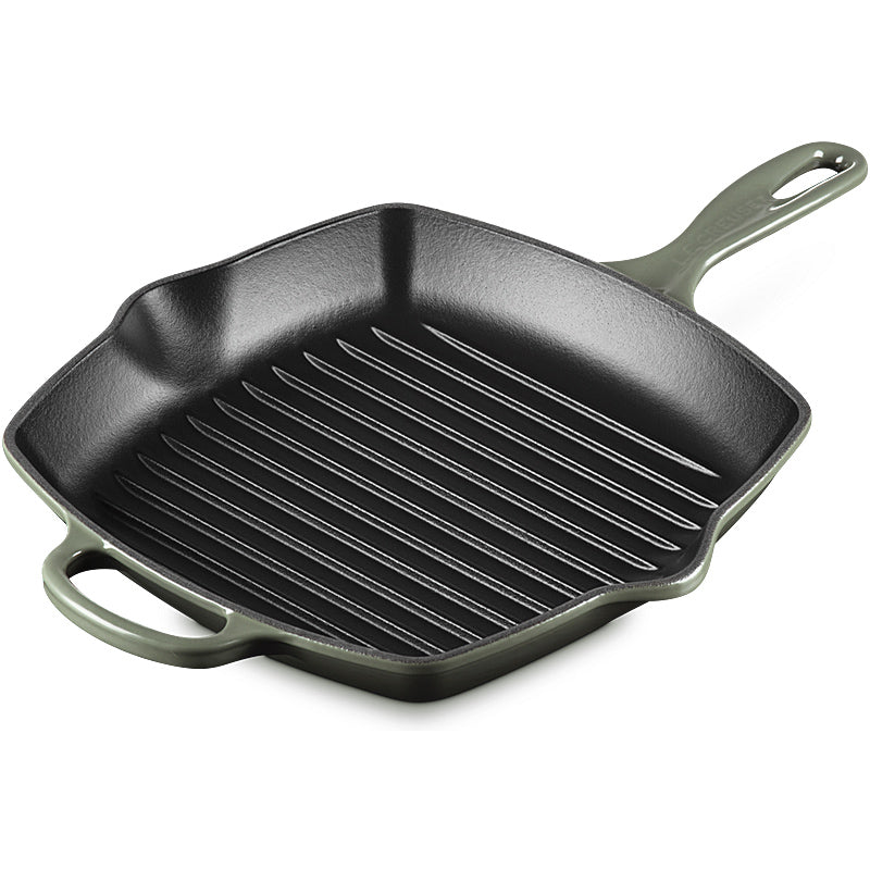 Le Creuset Grillpfanne quadratisch Signature 26 cm Thyme