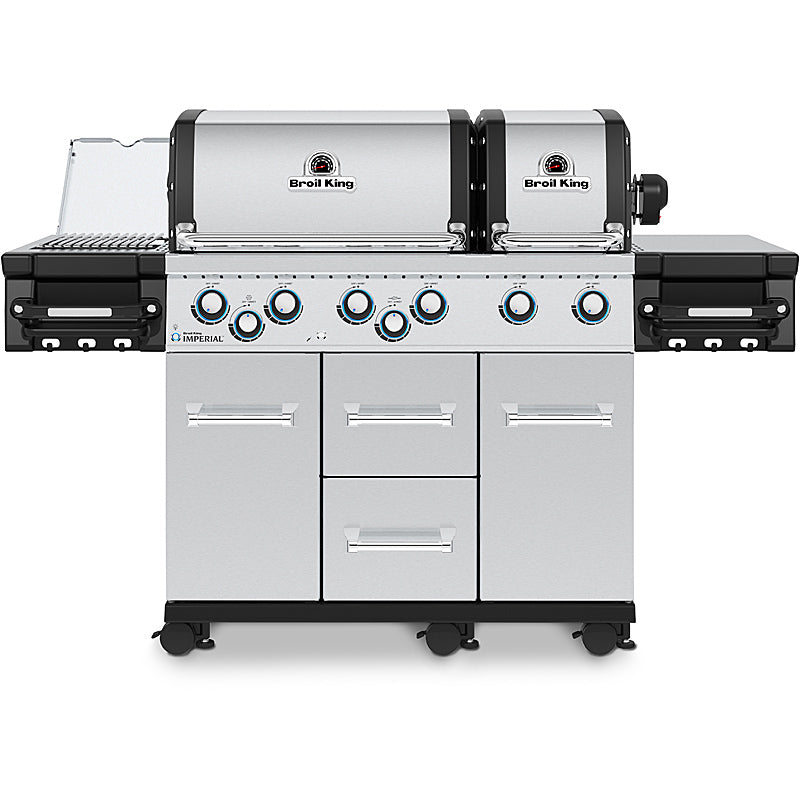 Broil King Imperial S690 IR Edelstahl Gasgrill mit Infrarot-Seitenbrenner