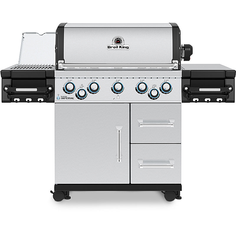 Broil King Imperial S590 IR Edelstahl Gasgrill mit Infrarot-Seitenbrenner