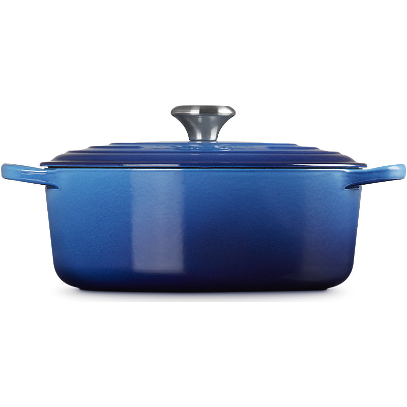 Le Creuset roaster Signature oval 27 cm Azure 