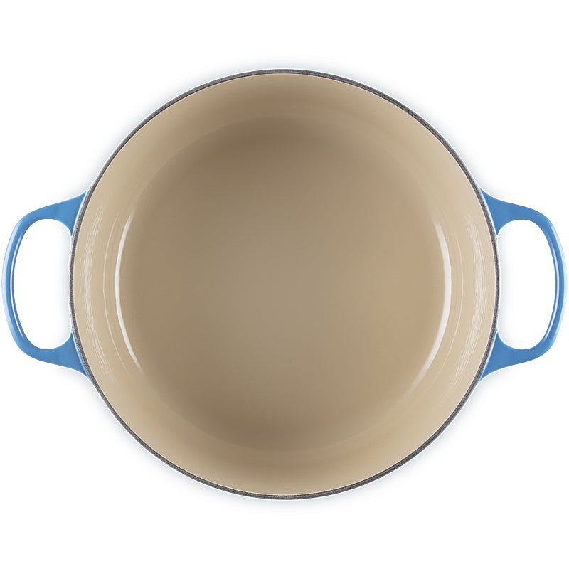 Le Creuset Signature Round Roaster 22 cm Azure 