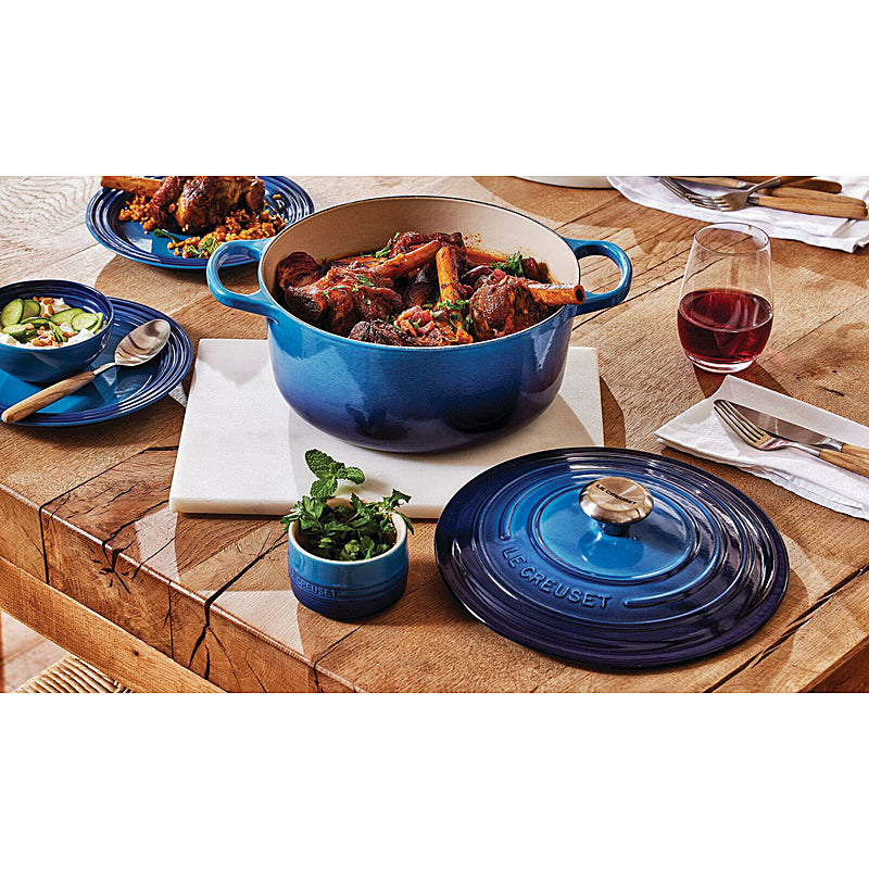 Le Creuset Signature Round Roaster 28 cm Azure 