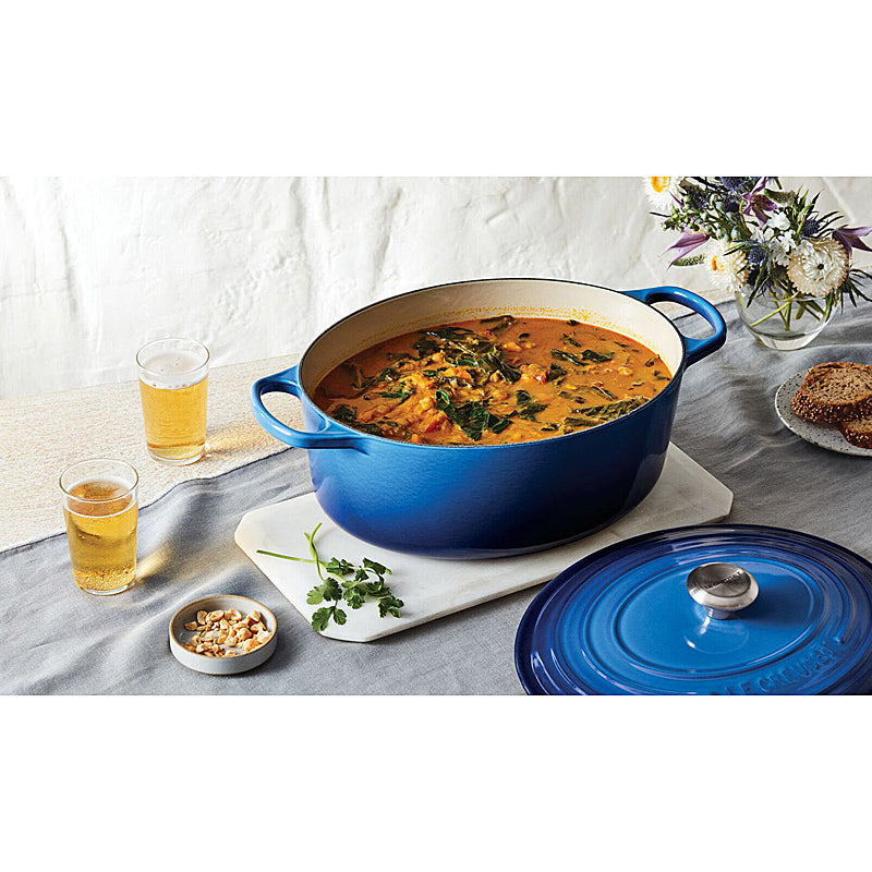 Le Creuset roaster Signature oval 29 cm Azure 