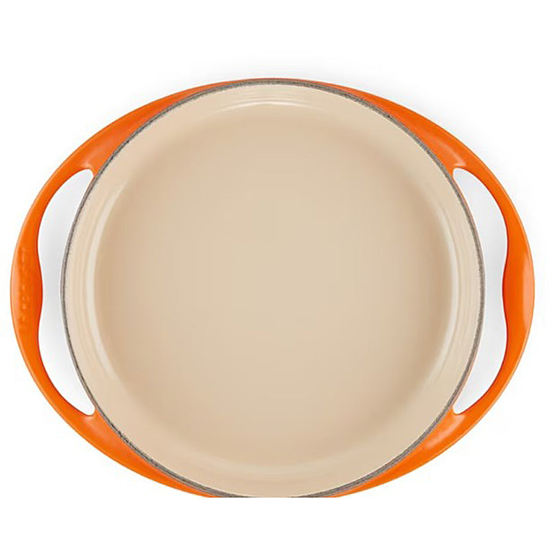 Le Creuset Tatin Backform 25cm Farbe: Ofenrot