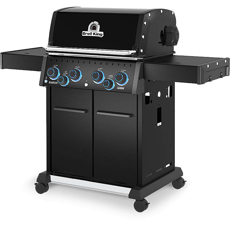 Broil King Baron 490 X Shadow Gas Grill incl. Rotisserie Kit, Pellet-Ready