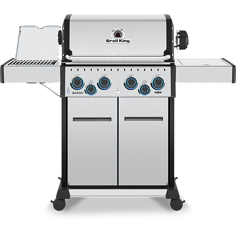 Broil King Baron S 490 IRX Gas Grill with Infrared Burner, Rear Burner & Pellet-Ready