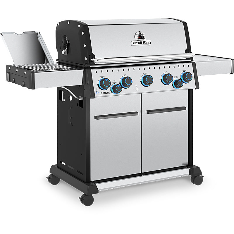 Broil King Baron S 590 IRX Gasgrill incl. Drehspieß-Set, Pellet-Ready