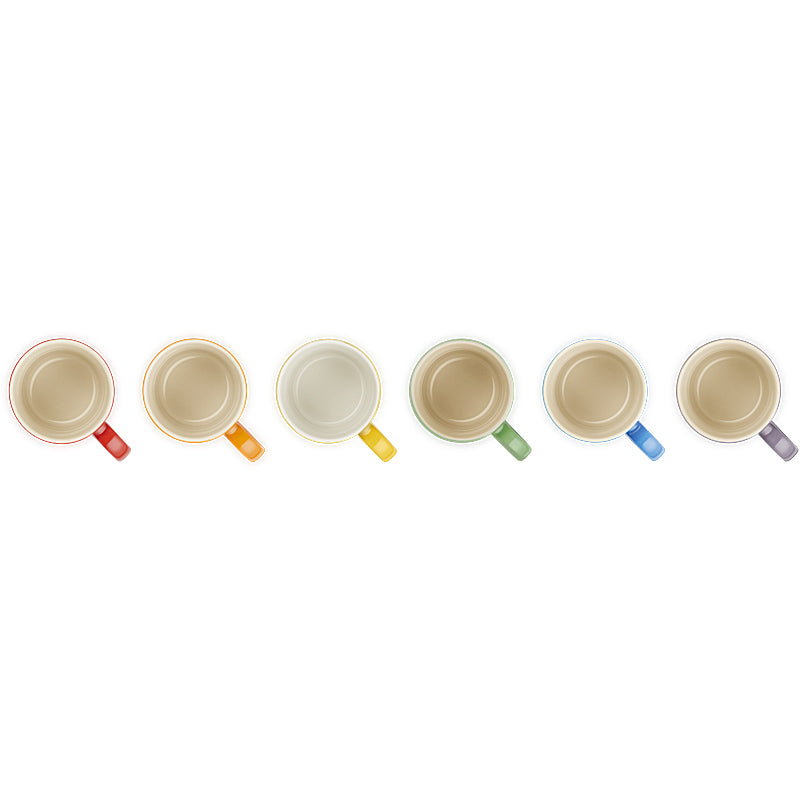Le Creuset Becher 100ml 6er Set Regenbogen