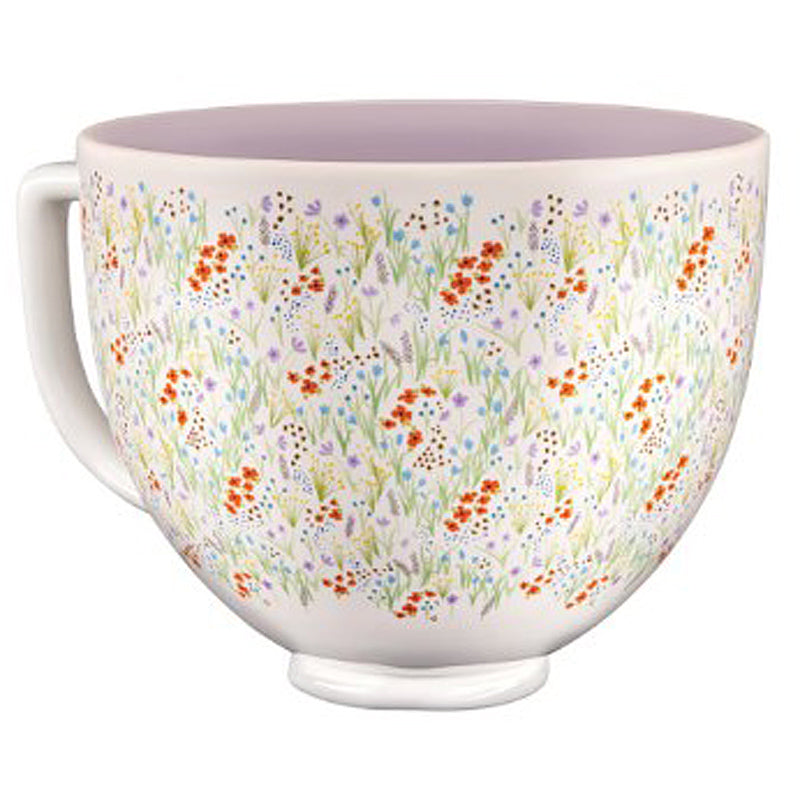 Kitchenaid 5KSM2CB5WF Keramikschüssel Wildflower