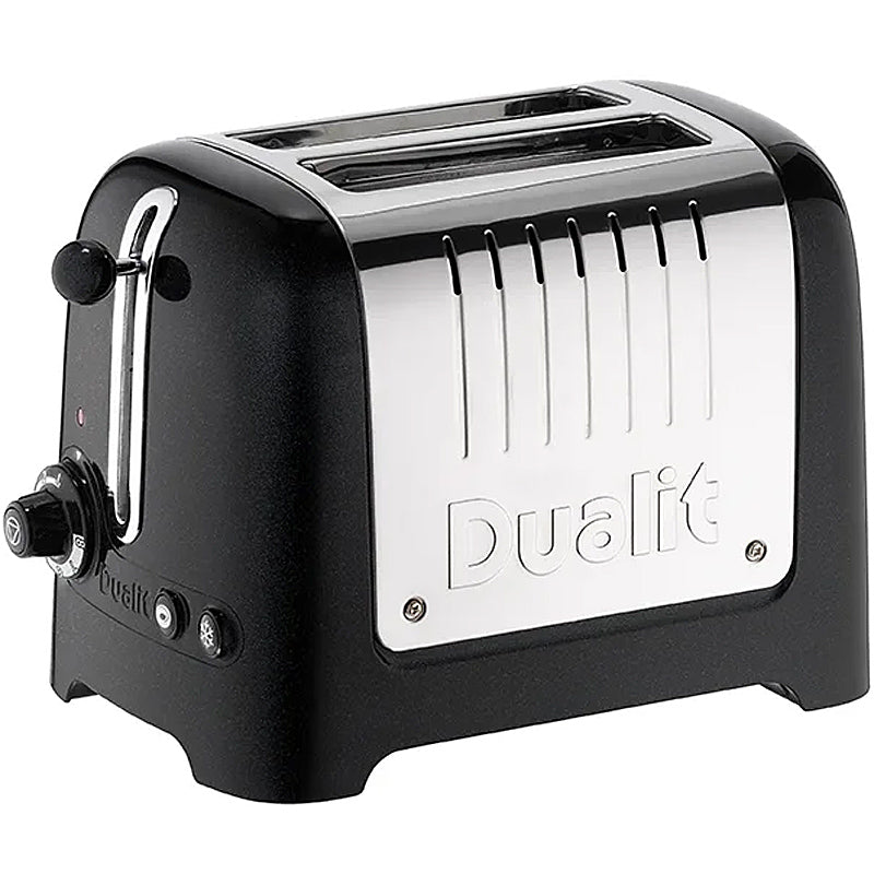 Dualit Lite Gloss Toaster 2-Schlitz Schwarz