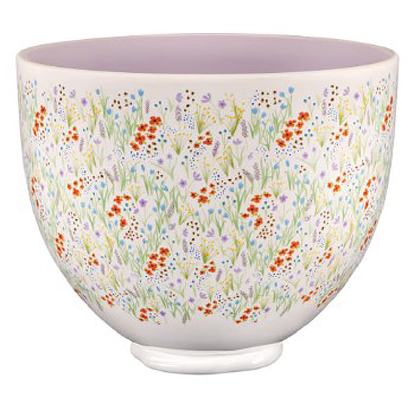 Kitchenaid 5KSM2CB5WF Keramikschüssel Wildflower
