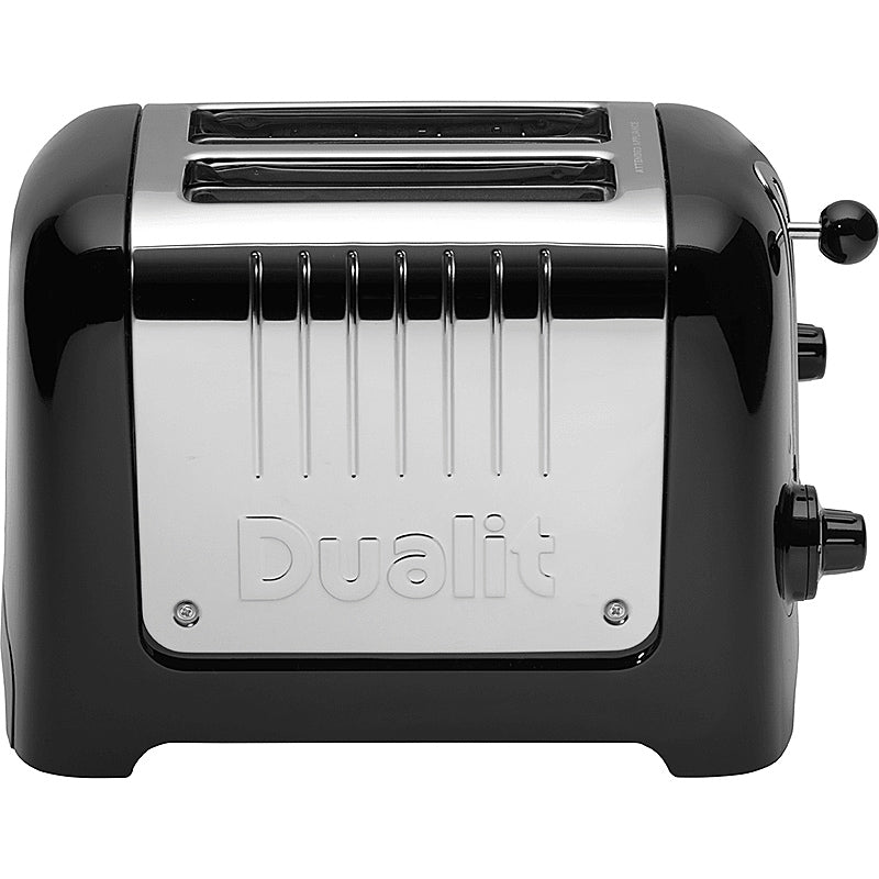 Dualit Lite Gloss Toaster 2-Schlitz Schwarz