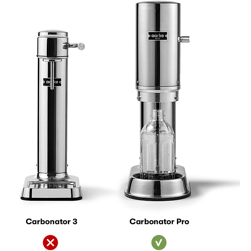 Aarke Glasflasche für den Carbonator Pro